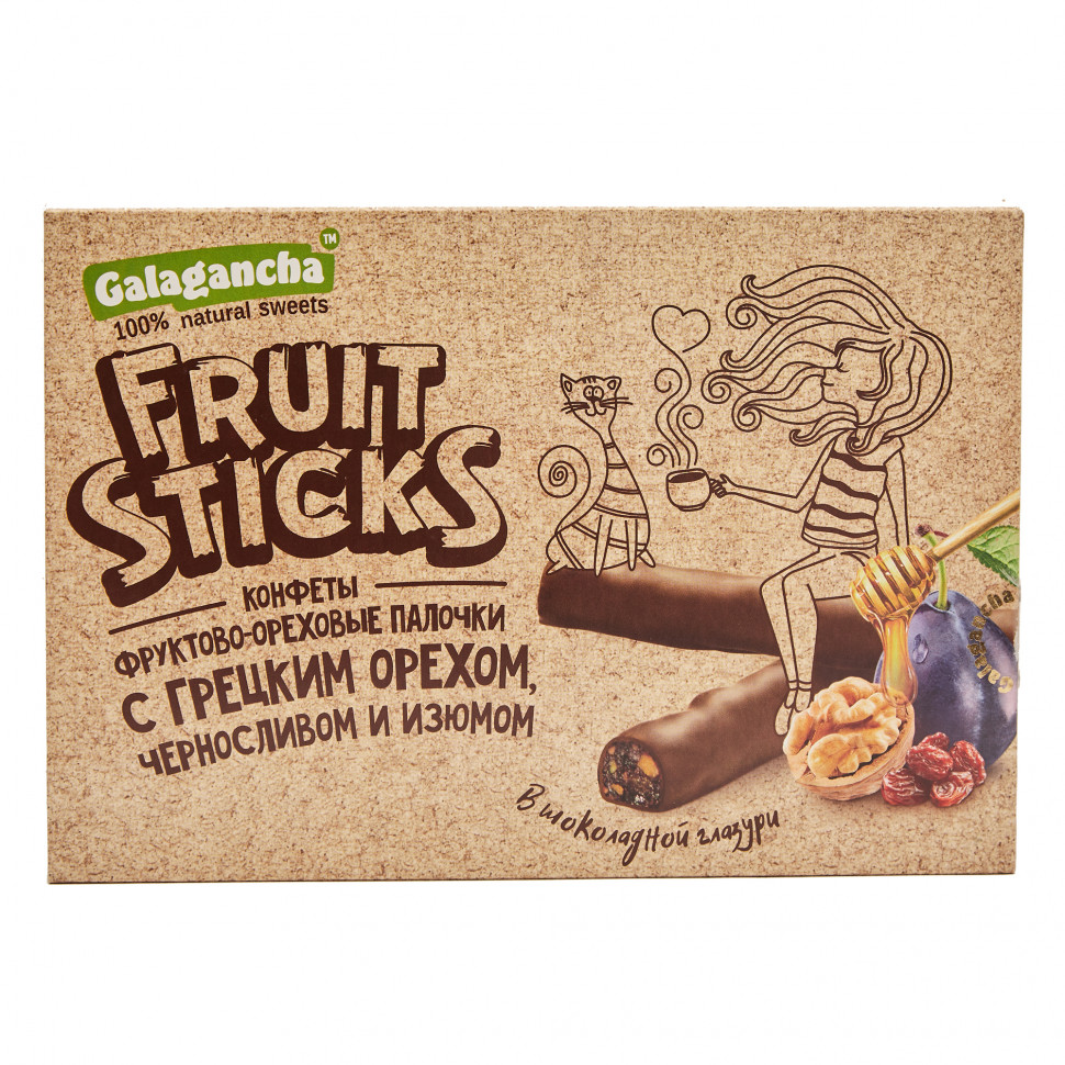  Берестов КРАФТ Fruit Stiсks с черносливом и грецким орехом, 175г в Юрге