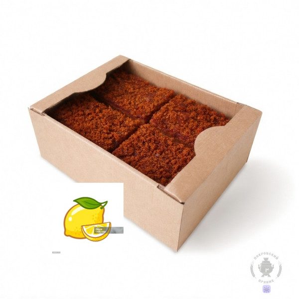 №3 Пряник 1кг с фруктовой начинкой Лимон в Юрге
