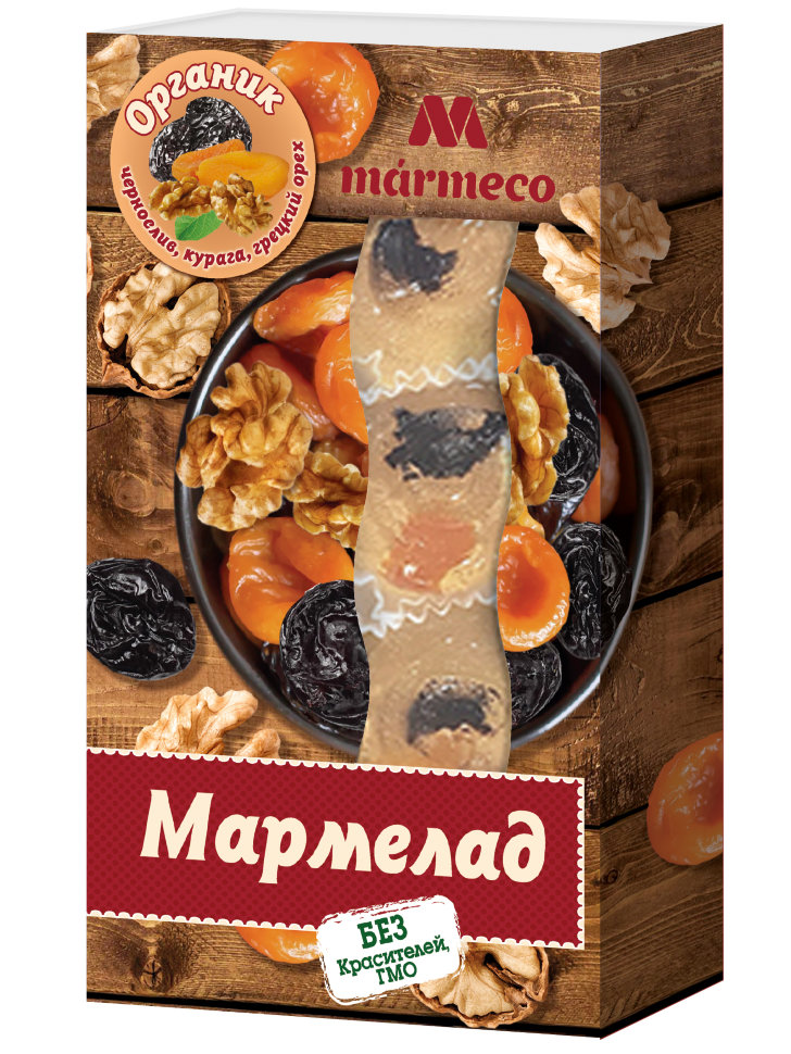  Мармелад "Органик"  Курага, Чернослив, грецкий орех, 180г  в Юрге